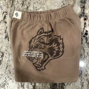 Darc Sport Wolves brown sweat shorts